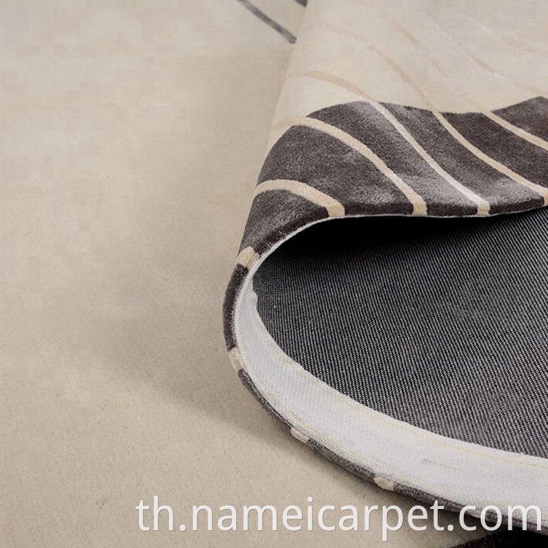 Hand Tufted Handmade Hotel Wool Carpet Rug 153